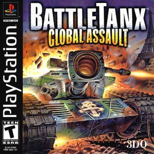 BattleTanx: Global Assault - (PS1) PlayStation 1 Video Games 3DO   