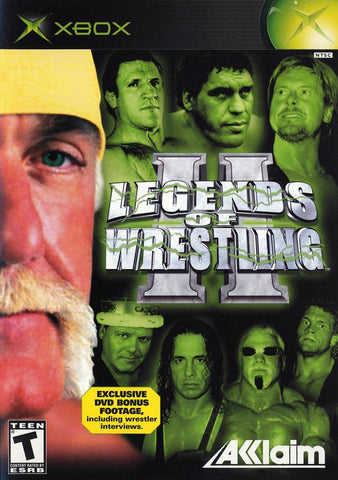 Legends of Wrestling II - Xbox Video Games Acclaim   