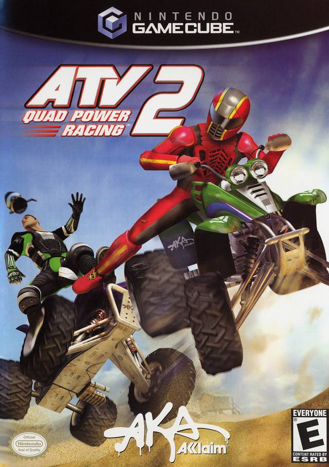 ATV Quad Power Racing 2 - (GC) GameCube Video Games Acclaim   