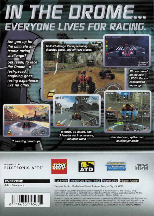 Drome Racers - PlayStation 2 Video Games Lego Media   