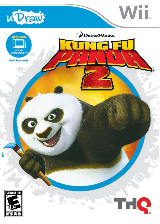 uDraw: Kung Fu Panda 2 - Nintendo Wii Video Games THQ   