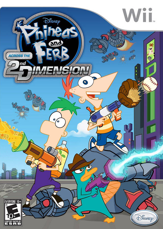Phineas and Ferb: Across the 2nd Dimension - Nintendo Wii [Pre-Owned] Video Games Disney Interactive Studios   