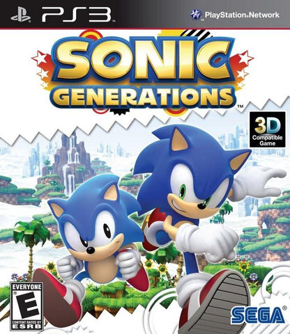 Sonic Generations - (PS3) PlayStation 3 [Pre-Owned] Video Games Sega   