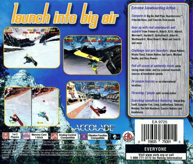 Big Air - (PS1) PlayStation 1 Video Games Accolade   