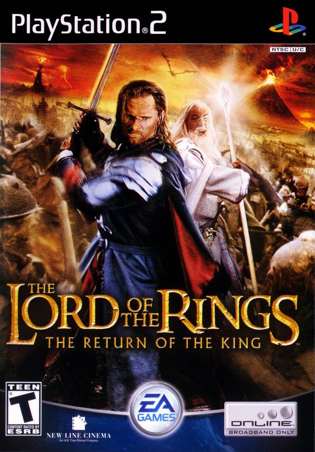 The Lord of the Rings: The Return of the King - (PS2) PlayStation 2 [Pre-Owned] Video Games EA Games   