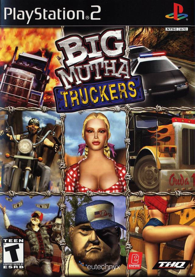 PS2★BIG MUTHA TRUCKERS 海外版★箱付・説明書付・ソフト付 Big Mutha Truckers - (PS2) PlayStation 2 [Pre-Owned] | J&L Game