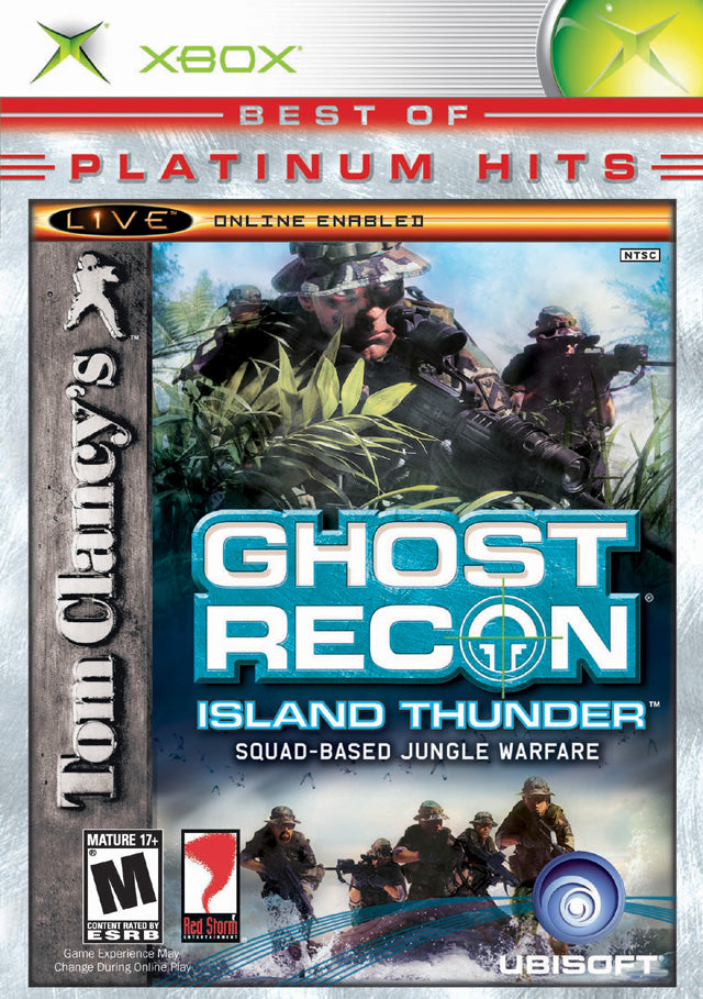 Tom Clancy's Ghost Recon: Island Thunder (Platinum Hits) - Xbox Video Games Ubisoft   