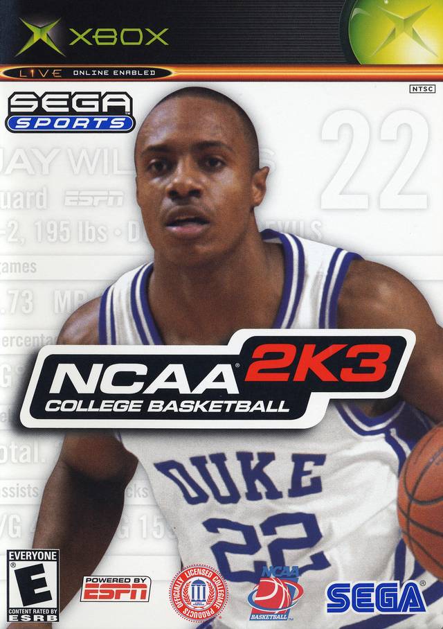 NCAA College Basketball 2K3 - (XB) Xbox [Pre-Owned] Video Games Sega   