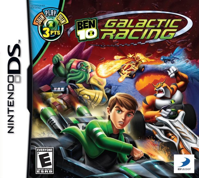 Ben 10: Galactic Racing - (NDS) Nintendo DS [Pre-Owned] Video Games D3Publisher   