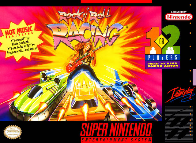 Rock N' Roll Racing - (SNES) Super Nintendo [Pre-Owned] | J&L Game