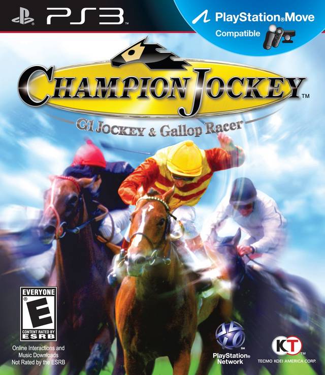 Champion Jockey: G1 Jockey & Gallop Racer - (PS3) PlayStation 3 [Pre-Owned] Video Games Tecmo Koei Games   