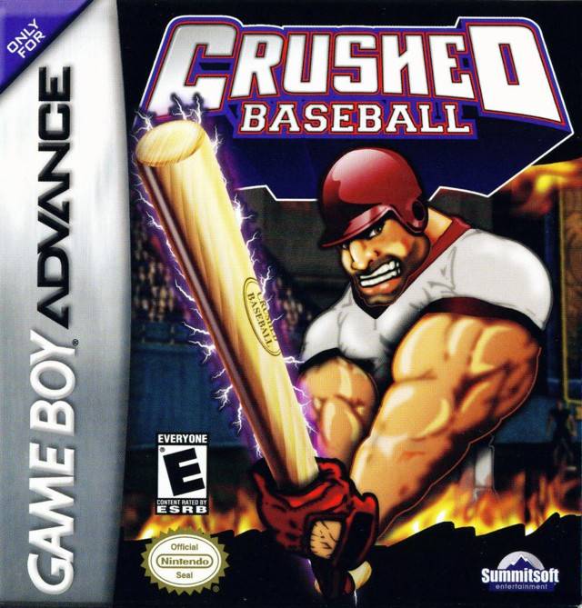 Crushed Baseball - (GBA) Game Boy Advance Video Games Summitsoft Entertainment   