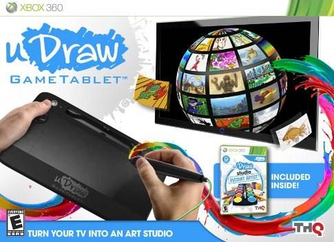 uDraw Studio: Instant Artist (w/uDraw Tablet) - Xbox 360 Video Games THQ   