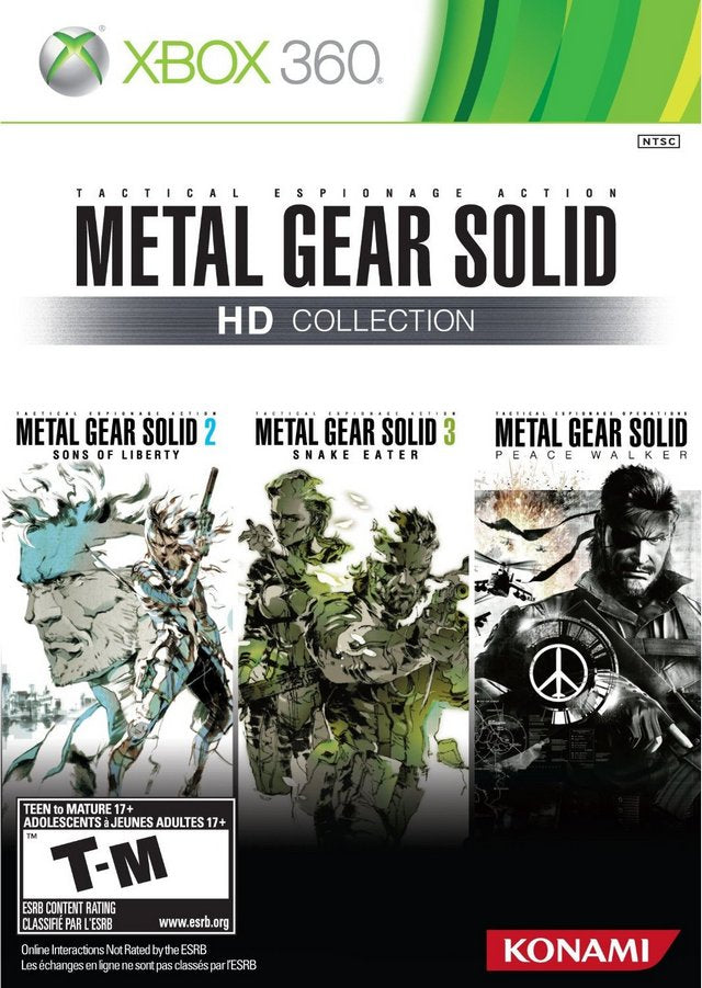 Metal Gear Solid HD Collection - Xbox 360 Video Games Konami   