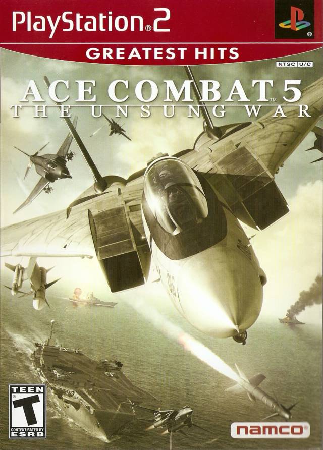 Ace Combat 5: The Unsung War (Greatest Hits) - (PS2) PlayStation 2 [Pre-Owned] Video Games Namco   