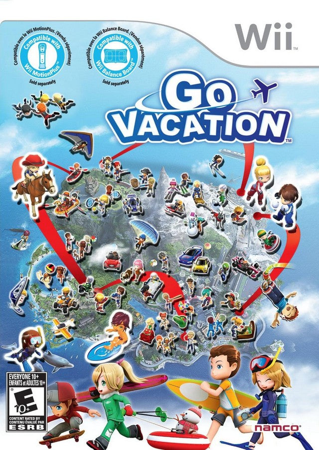Go Vacation - Nintendo Wii [Pre-Owned] Video Games Namco Bandai Games   
