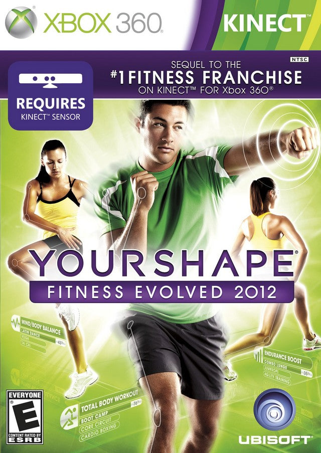 Your Shape Fitness Evolved 2012 - Xbox 360 Video Games Ubisoft   