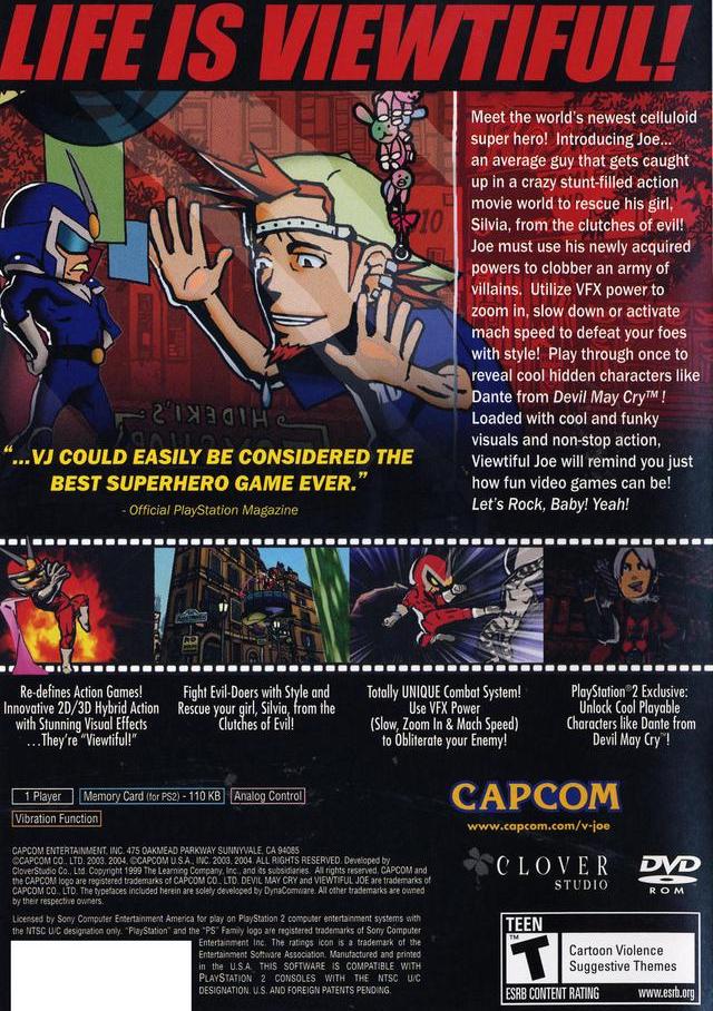 Viewtiful Joe - (PS2) PlayStation 2 [Pre-Owned] Video Games Capcom   