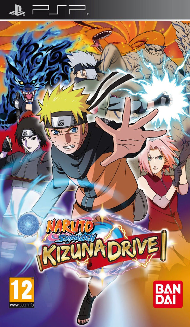 Naruto Shippuden Kizuna Drive - Sony PSP (European Import) Video Games Namco Bandai   