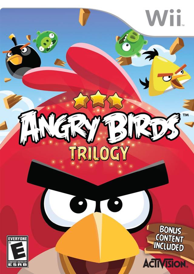 Angry Birds Trilogy - Nintendo Wii [Pre-Owned] Video Games Activision   