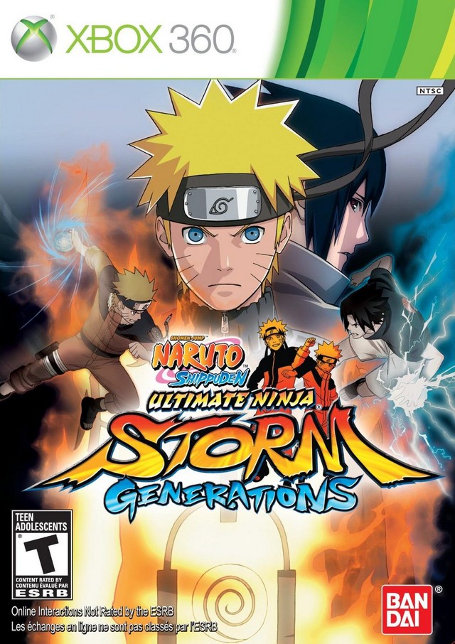 Naruto Shippuden: Ultimate Ninja Storm Generations - Xbox 360 [Pre-Owned] Video Games Namco Bandai Games   