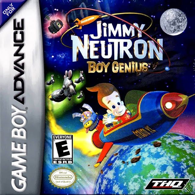 Jimmy Neutron: Boy Genius - (GBA) Game Boy Advance [Pre-Owned] Video Games THQ   