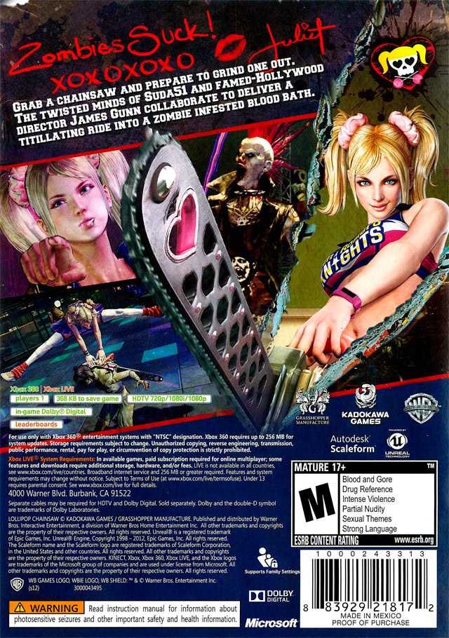❤︎ページ Amazon.com: Lollipop Chainsaw Premium Edition [Japan Import