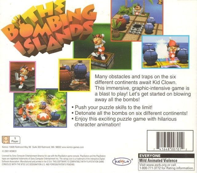 The Bombing Islands - (PS1) PlayStation 1 [Pre-Owned] Video Games Kemco   
