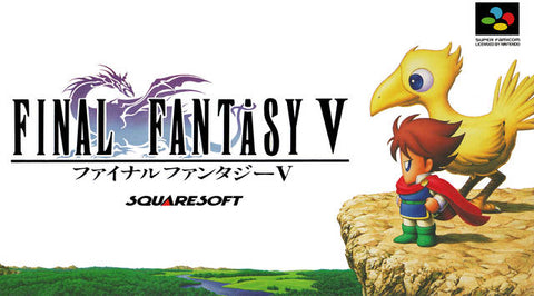 Final Fantasy V - Super Famicom (Japanese Import) [Pre-Owned] Video Games SquareSoft   