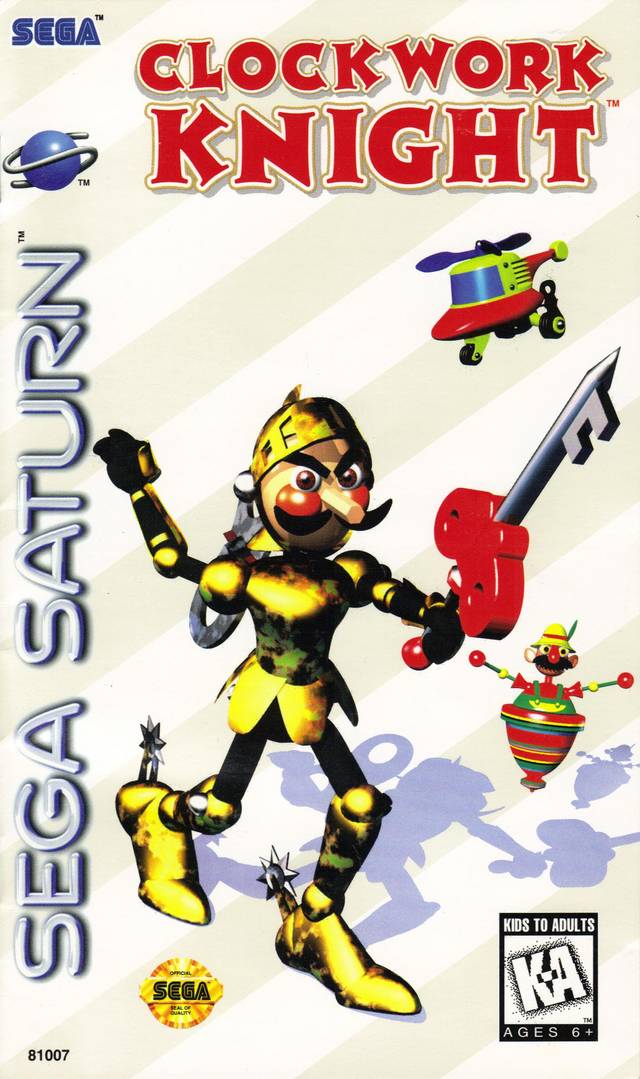 Clockwork Knight - (SS) SEGA Saturn [Pre-Owned] Video Games Sega   