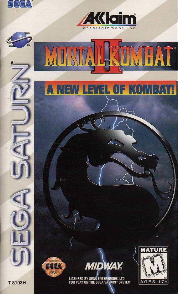 Mortal Kombat II - (SS) SEGA Saturn [Pre-Owned] Video Games Acclaim   