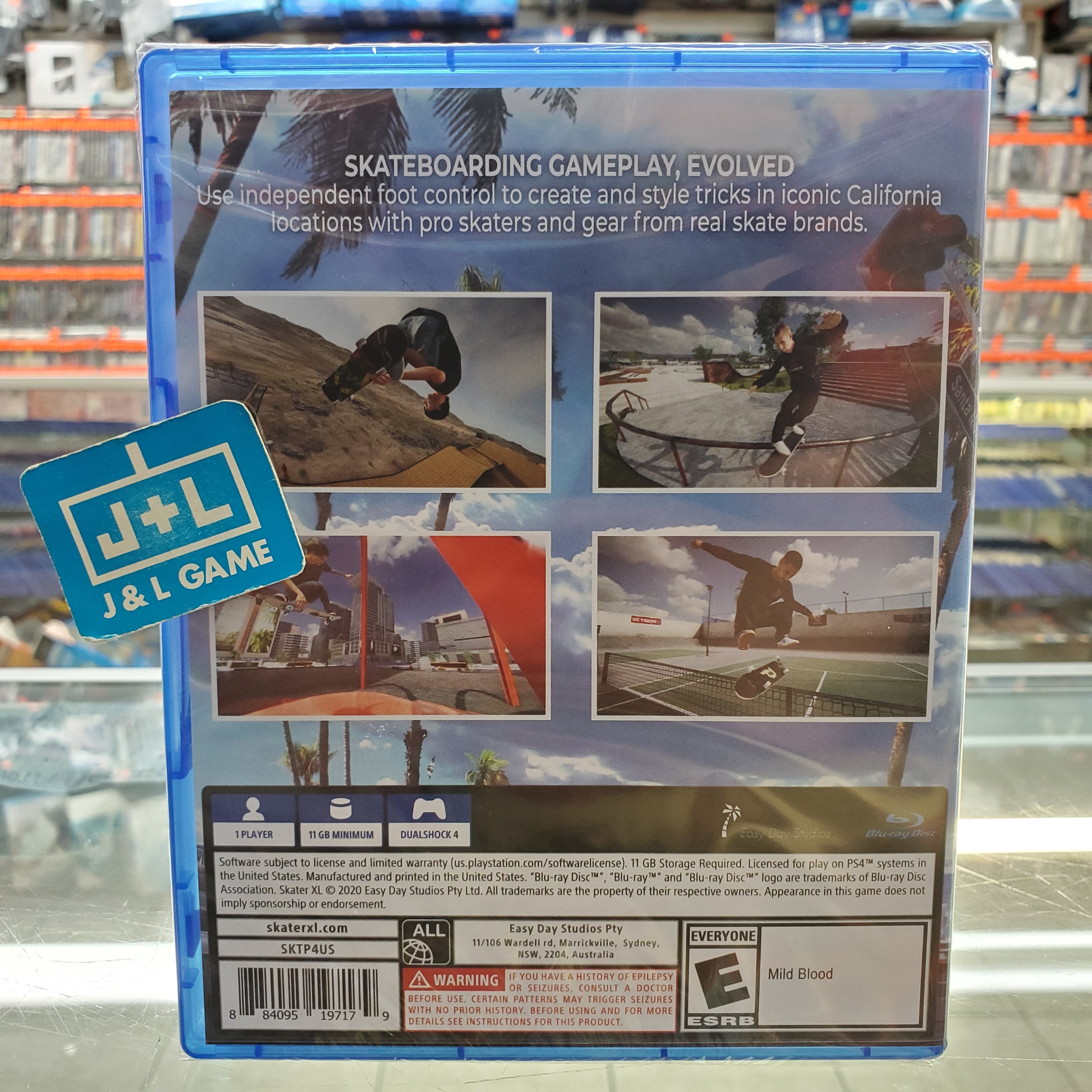 Skater XL - PlayStation 4 Video Games Koch Distribution   