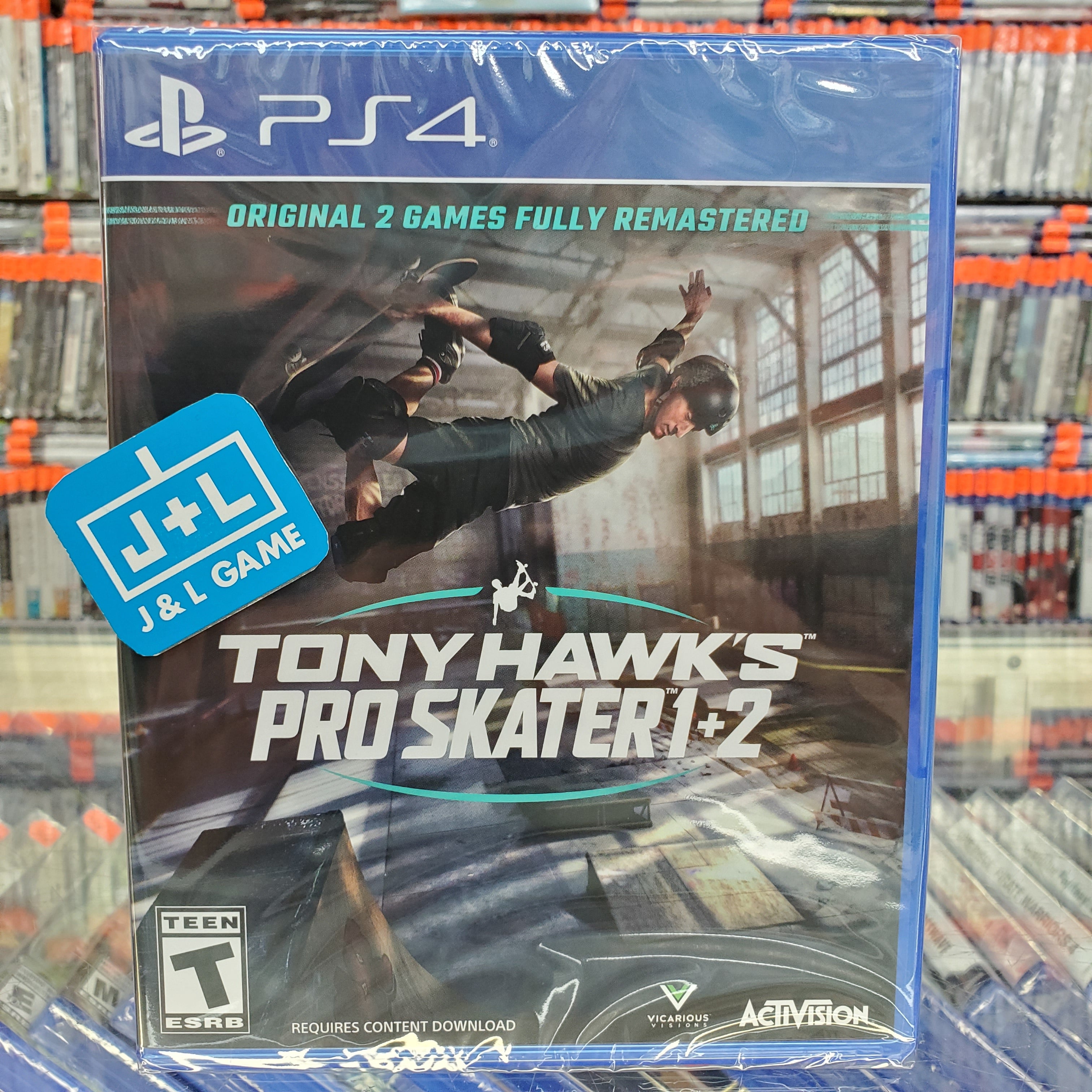 Tony Hawk's Pro Skater 1 + 2 - PlayStation 4 Video Games ACTIVISION   