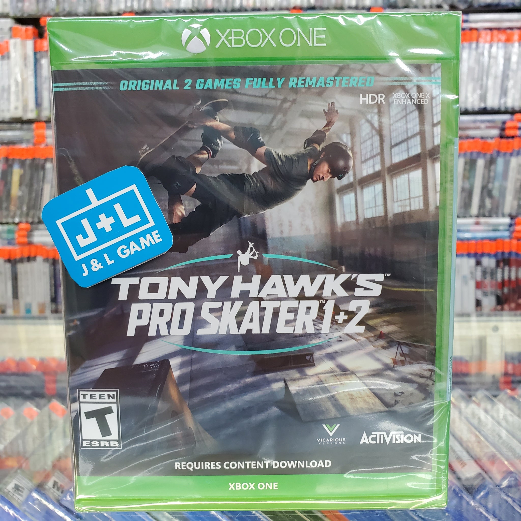 Tony Hawk's Pro Skater 1 + 2 - Xbox One Video Games ACTIVISION   