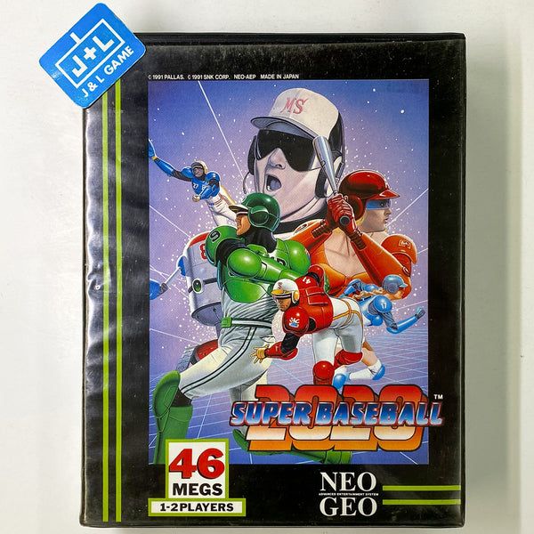 2020 Super Baseball NEO GEO ネオジオ 2020SuperBaseball-NeoGeo-box-