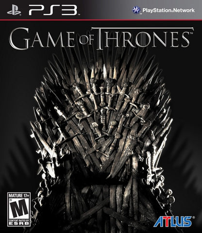 Game of Thrones - PlayStation 3 Video Games Atlus   