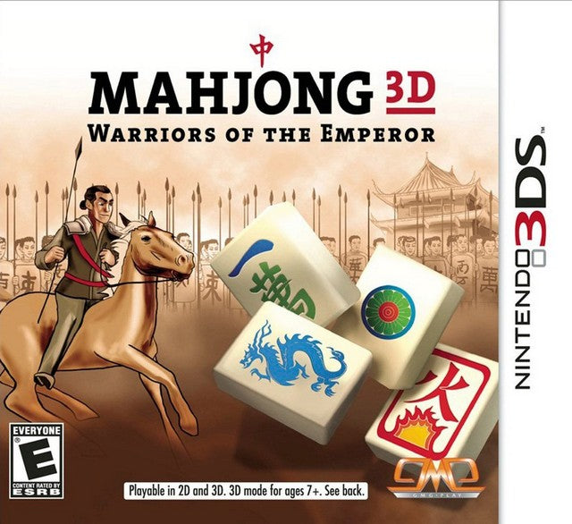 Mahjong 3D: Warriors of the Emperor - Nintendo 3DS Video Games Giant Media Group   