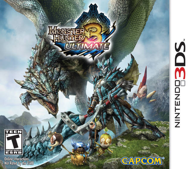 Monster Hunter 3 Ultimate - Nintendo 3DS Video Games Capcom   