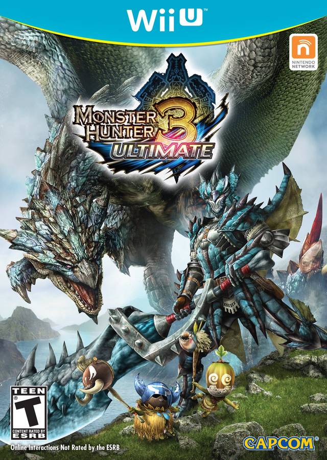 Monster Hunter 3 Ultimate - Nintendo Wii U Video Games Capcom   