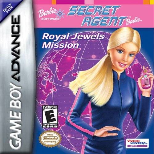 Secret Agent Barbie: Royal Jewels Mission - (GBA) Game Boy Advance [Pre-Owned] Video Games VU Games