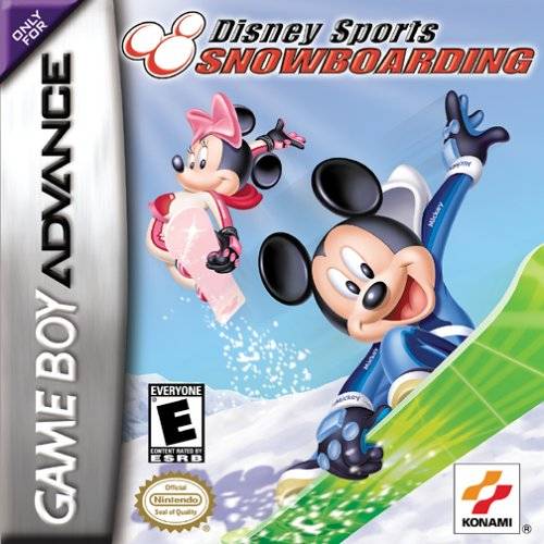 Disney Sports: Snowboarding - (GBA) Game Boy Advance Video Games Konami   