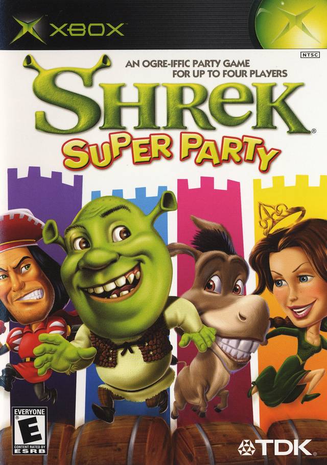 Shrek: Super Party - Xbox Video Games TDK Mediactive   