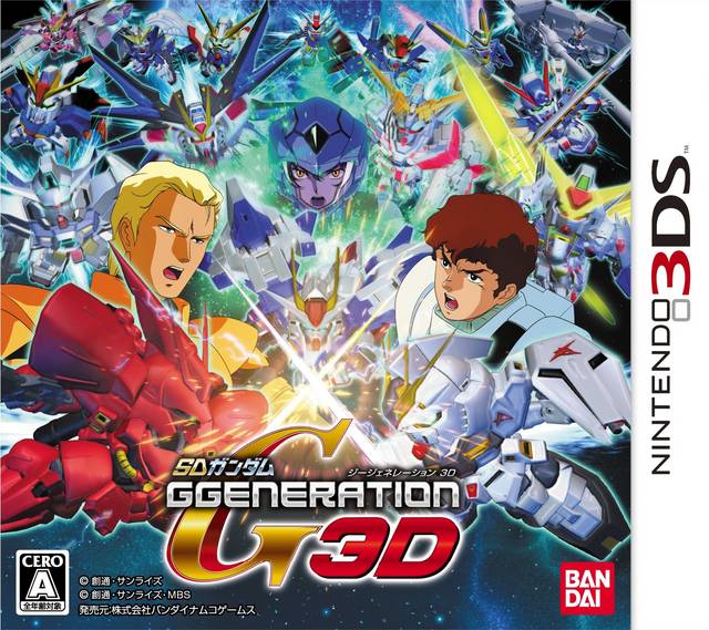 SD Gundam G Generation 3D - Nintendo 3DS [Pre-Owned] (Japanese Import) Video Games Bandai Namco Games   