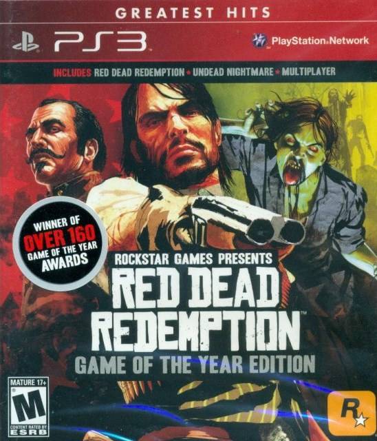 Red Dead Redemption: Game of the Year Edition (Greatest Hits) - (PS3) PlayStation 3 [Pre-Owned] Video Games Rockstar Games   