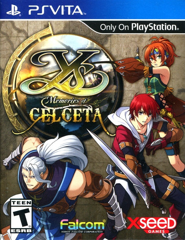 Ys: Memories of Celceta - (PSV) PlayStation Vita Video Games XSEED Games   