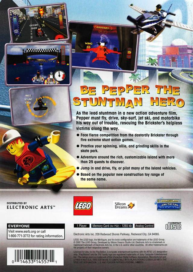 Island Xtreme Stunts - PlayStation 2 Video Games Lego Media   