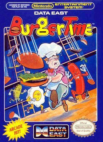 BurgerTime - (NES) Nintendo Entertainment System [Pre-Owned] Video Games Data East   