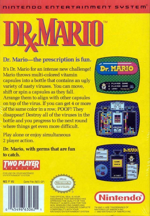 Dr. Mario - (NES) Nintendo Entertainment System [Pre-Owned] Video Games Nintendo   