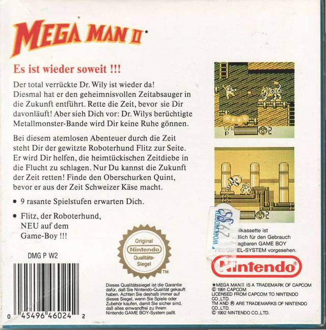 Mega Man II - (GB) Game Boy [Pre-Owned] (European Import) Video Games Capcom   