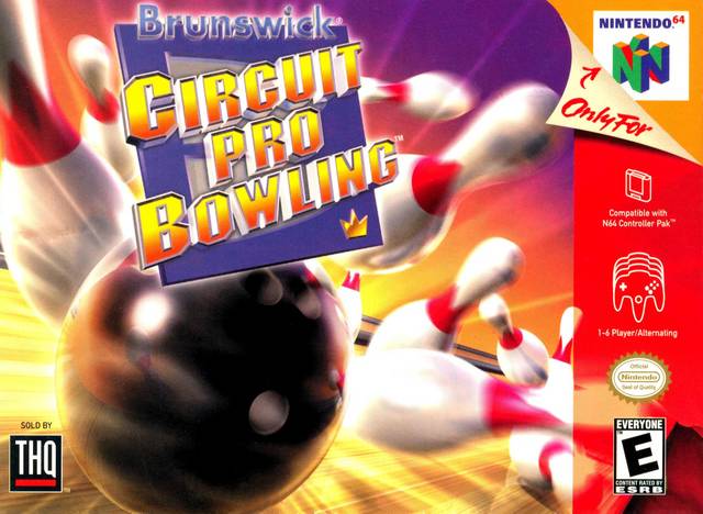 Brunswick Circuit Pro Bowling - (N64) Nintendo 64 [Pre-Owned] Video Games THQ   